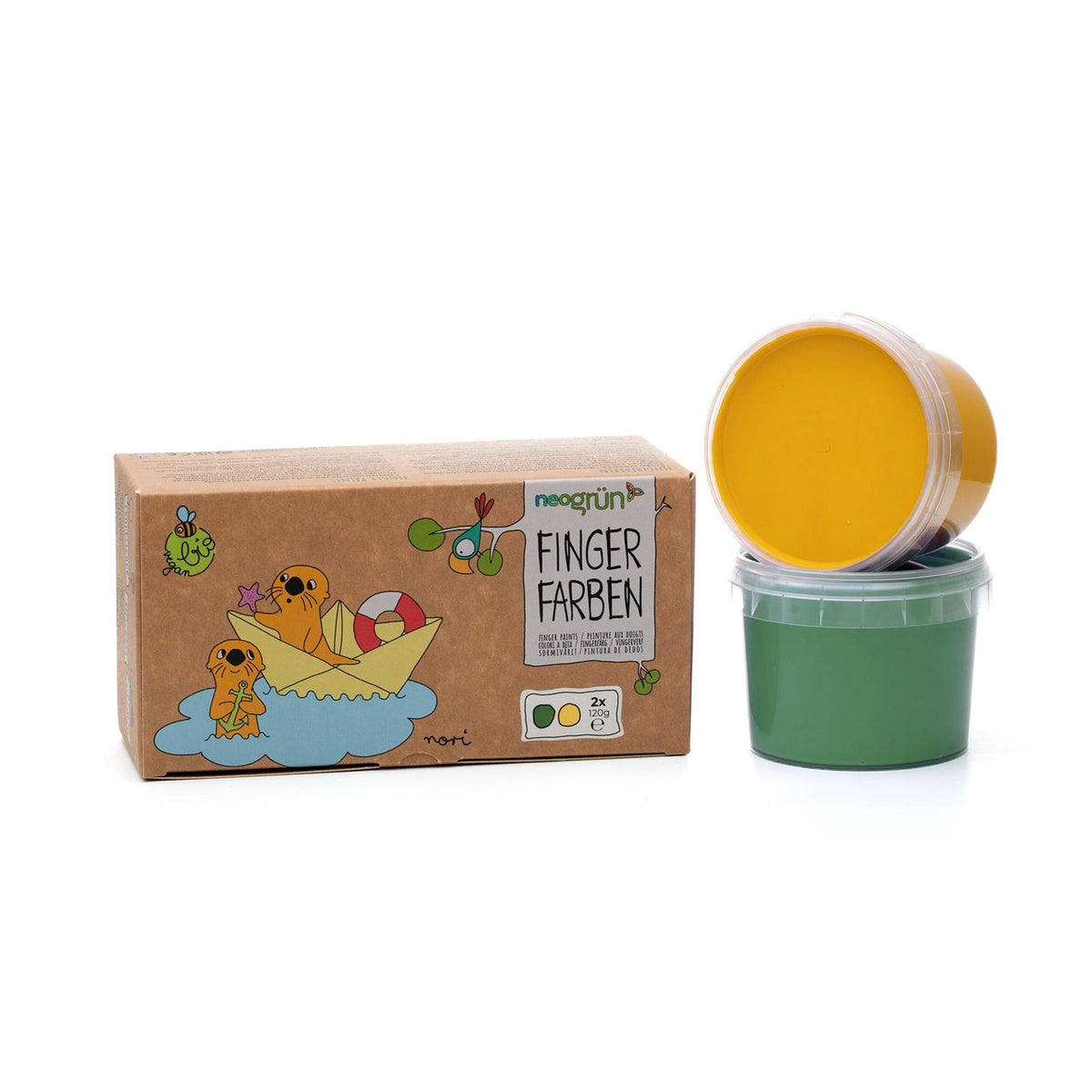 Peinture Lavable Peinture Doigts Enfants Non Toxique Lavable - Avec Livre DIY Cadeau 2 Ans Et Plus Peinture Au Doigt Enfant