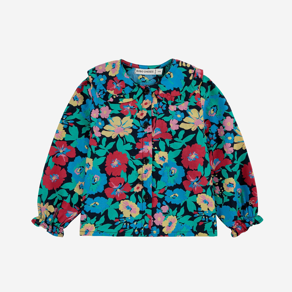 Blouse fleuri pour enfant