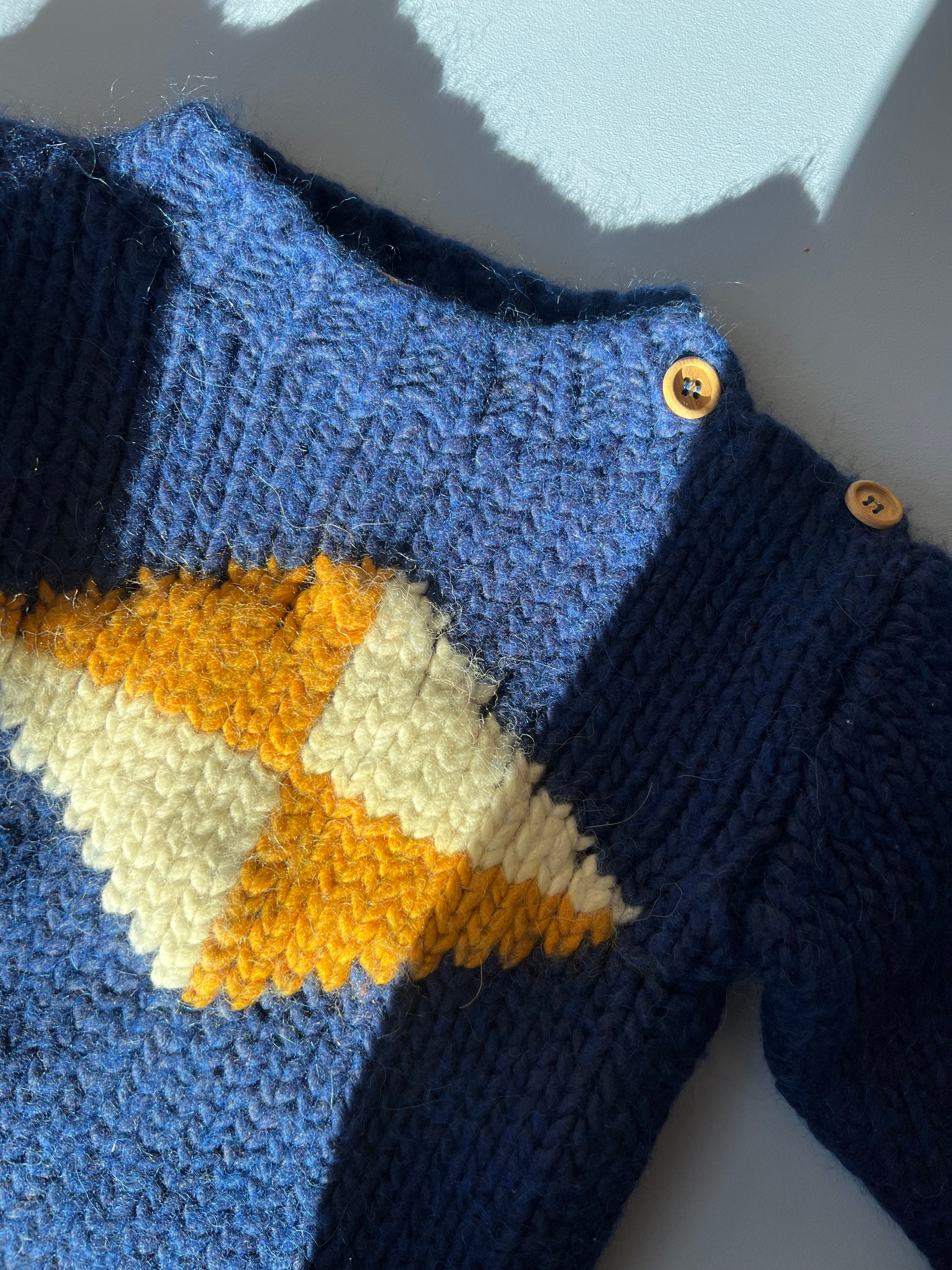 Pull laine Bobo poisson | Fripé (2-3 ans)