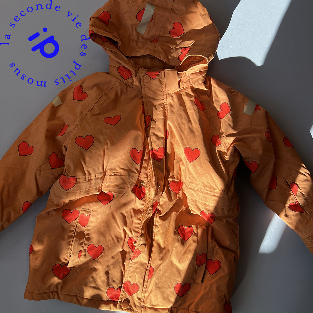 Manteau hiver Tiny coeur | Fripé (6 ans)