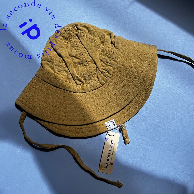 Chapeau soleil ajustable - Fini the label | Fripé (6-18m)