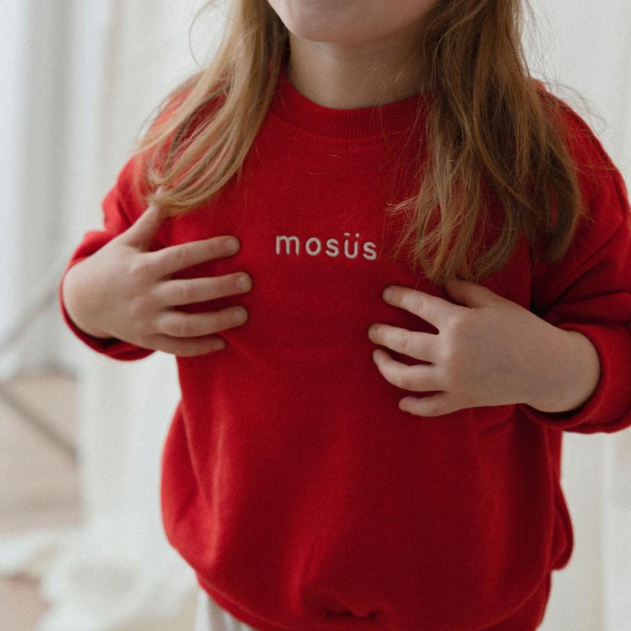 crewneck rouge mosus