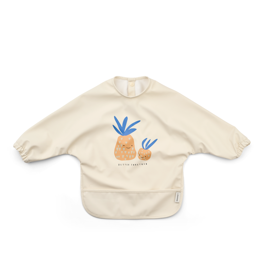 Lot De 3 Bavoirs Bébé Airshi En Coton Doux - Fermeture à Bouton-pression, Motifs Animaux, Lavables - 12