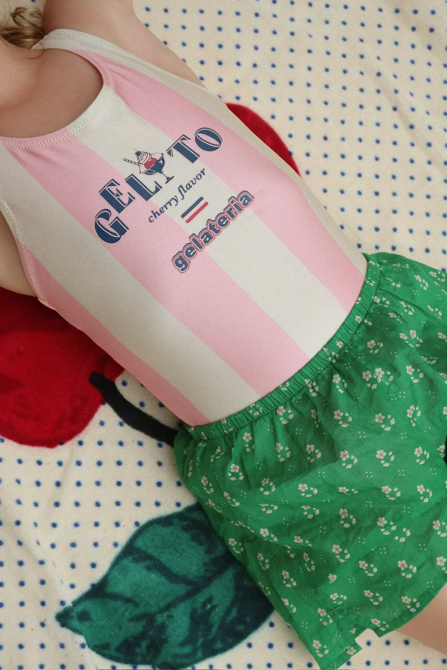 Maillot un-pièce | Pomia - Candy rose