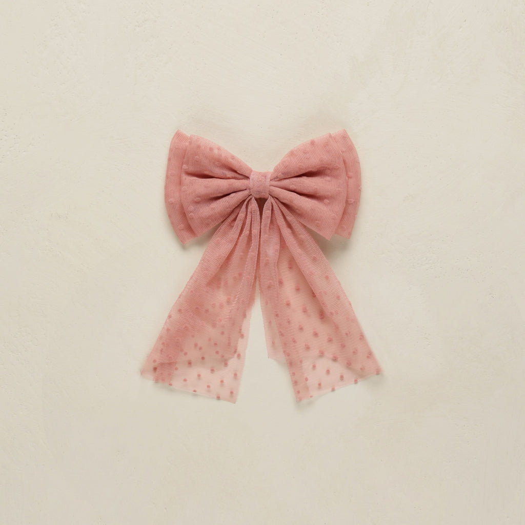 boucle organza et plumetis pour enfant