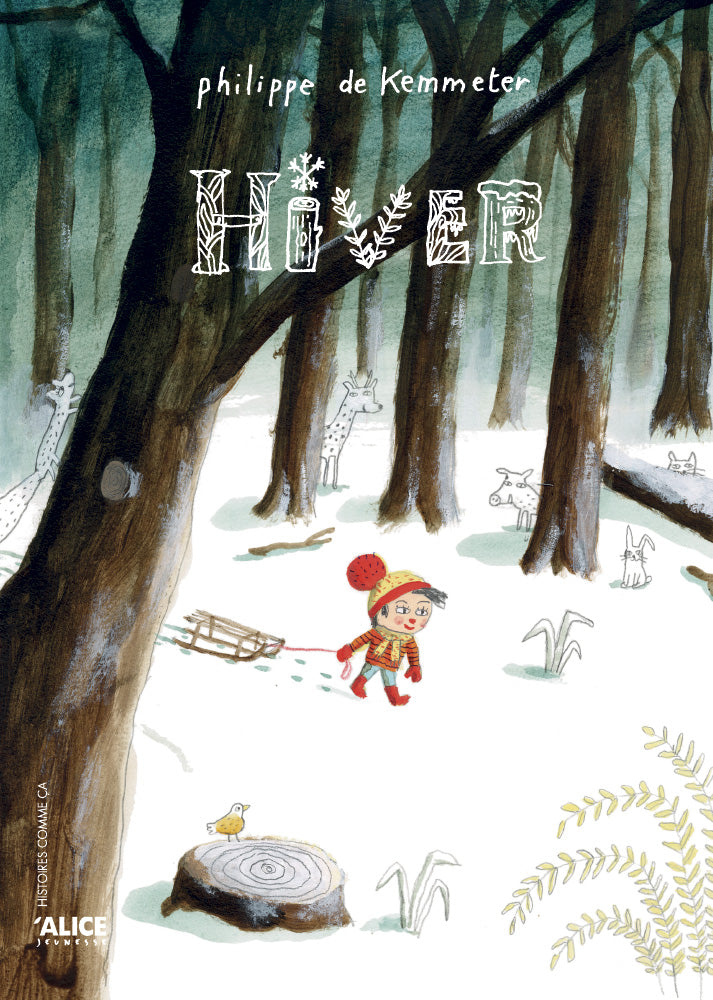 livre pour enfant d'hiver