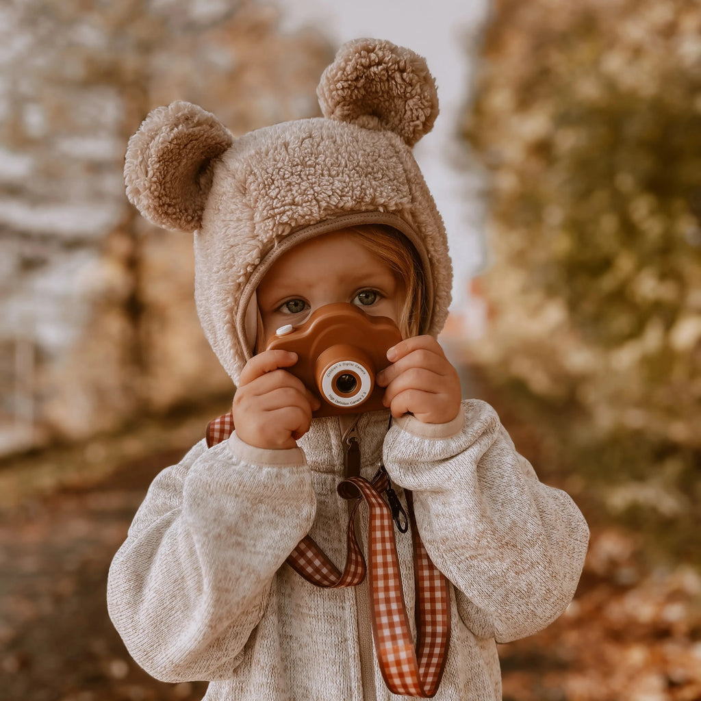 appareil photo pour enfant rusted à carreaux