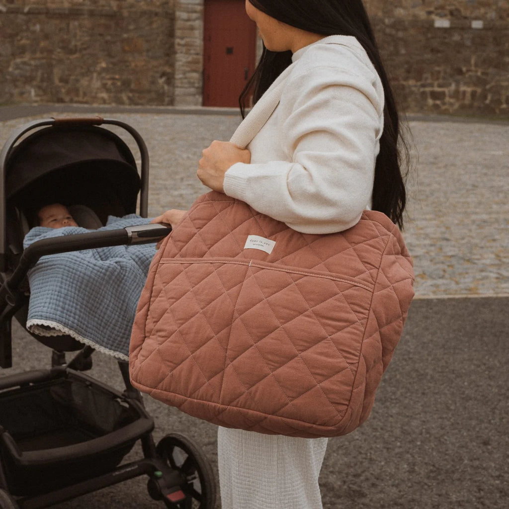 sac à couche praline pour maman