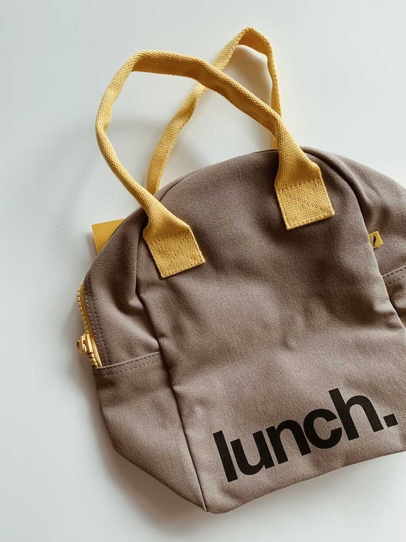 Le sac à lunch coton bio typo, Fluf, Boîte à lunch, Cuisine et salle à  manger