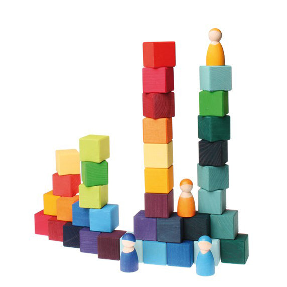 Ensemble de 36 cubes - Multicolore (76209979415)