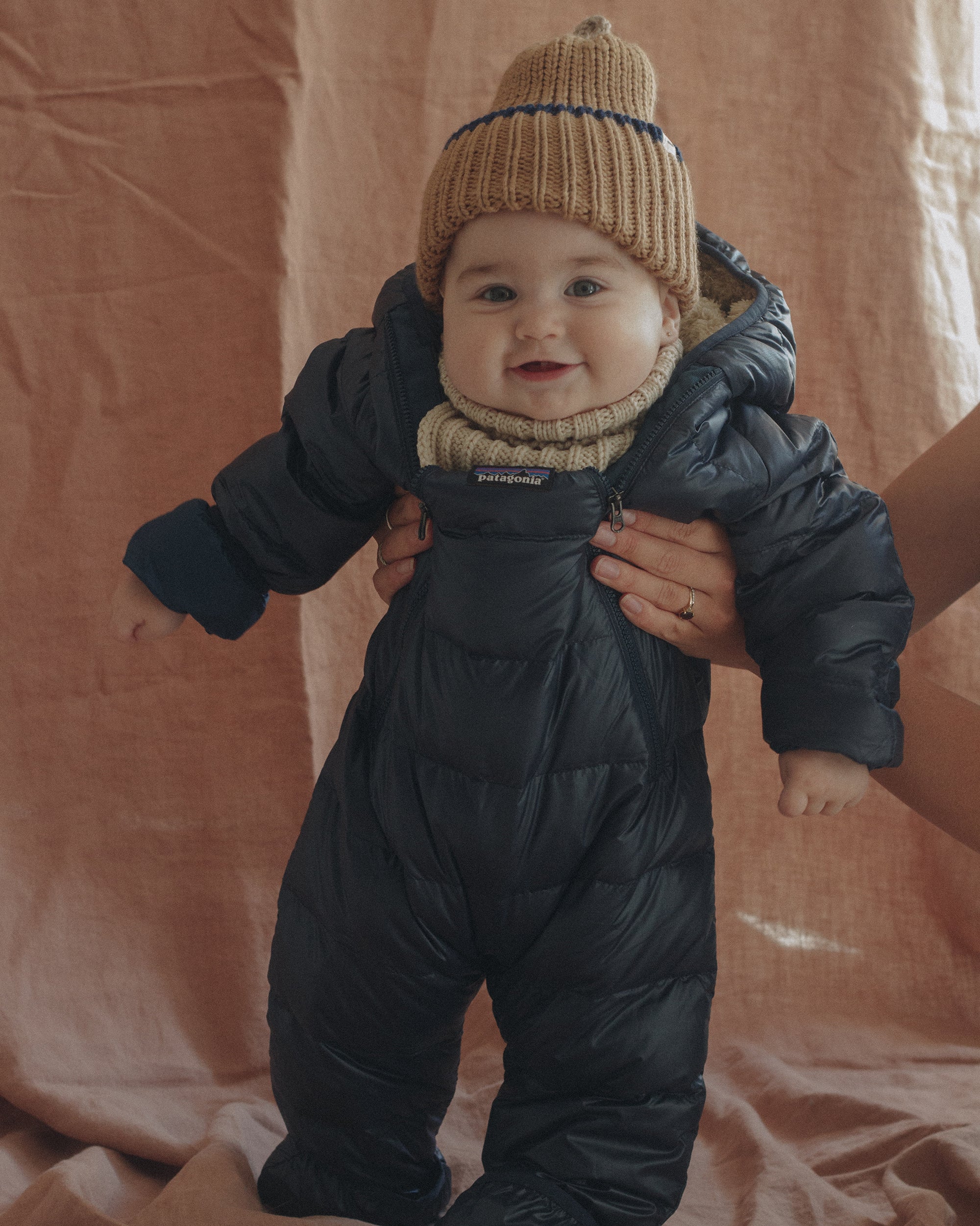 Patagonia enfant combinaison doublé recyclé - New Navy